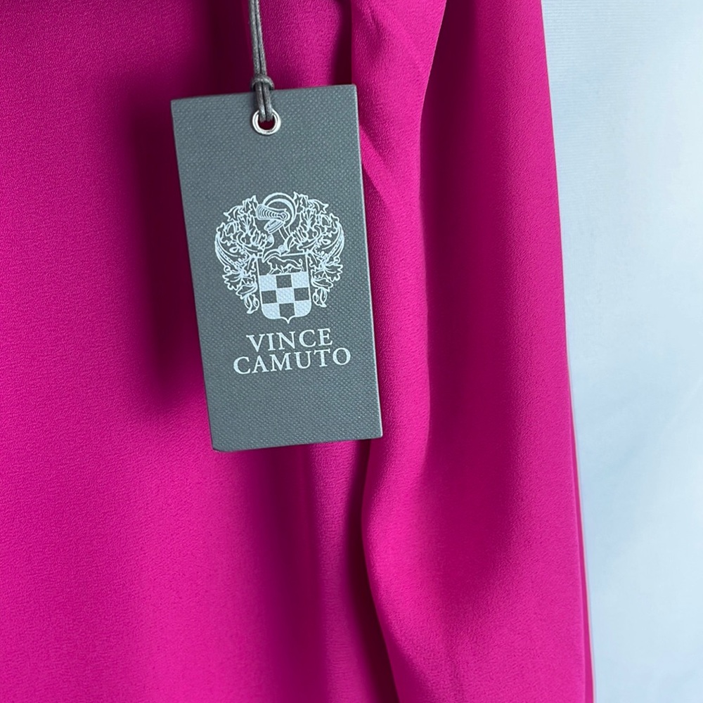 Ruffle Neck Long Sleeve Georgette Blouse - Picture 9 of 12